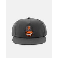 Thrasher x Spitfire LOC Snapback Hat Charcoal Thrasher Magazine