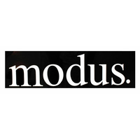 MODUS BLACK SKATEBOARD OG STICKER 14" INCH NEW BLACK STICKER AUST SELLER 1 ASSORTED STICKER