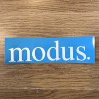 MODUS SKATEBOARD OG STICKER 14" INCH NEW BLUE STICKER AUST SELLER 1 ASSORTED STICKER.