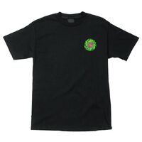 SANTA CRUZ SLIME BALLS TEE BLACK SKATE SURF T-SHIRT