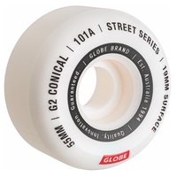 GLOBE  SKATEBOARD WHEEL G2 STREET 53MM 101A WHITE