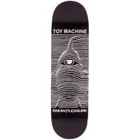 TOY MACHINE 8.5" TOY DIVISION SKATEBOARD DECK 14.5" WB 32.38"