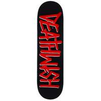 DEATHWISH tag BLACK / RED SKATEBOARD DECK 8.5"