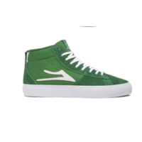 LAKAI NEWPORT HIGH SHOES GREEN SUEDE SHOE