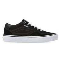 VANS ROWAN PRO Skateboard Shoes BLACK / WHITE