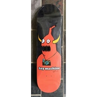 TOY MACHINE ED TEMPLETON Camera Monster Skateboard Deck  - Orange/ ass stains - 8.5" X 32.38"