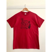 Vinyl RIP Tee T-shirt RED