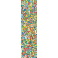 FRUITY Skateboard Grip Tape WHERE'S WALLY JURASSIC GAMES 9" X 33"