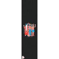 FRUITY Skateboard Grip Tape WHERE'S WALLY GROUP SHOT 9" X 33"