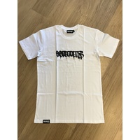 99 DEGREES Graffiti Tee T-shirt WHITE