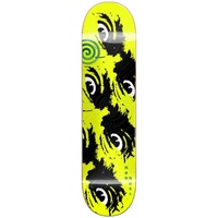 MADNESS Skateboard Deck 8.5" X 31.9" Side Eye Neon Yellow Skate Board R7