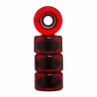 Z-FLEX Longboard Wheel 63mm RED Translucent Zflex Z-Pro Skateboard