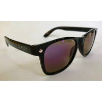GLASSY Leonard Mirror BLACK BLUE Sunglasses Shades Sunnies