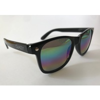 GLASSY Leonard Mirror BLACK MULTI Sunglasses Shades Sunnies