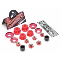 THUNDER TRUCKS Bushing Rebuild Kit RED 90 Cushions Skateboard Trucks Rubbers