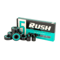 RUSH Abec 5 Titanium Coated Skateboard Bearings GREEN