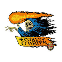 SANTA CRUZ Corey Obrien 6" Reaper Sticker