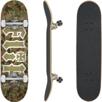 FLIP SKATEBOARDS Team HKD 8.25" Complete Skateboard COMBAT TAUPE | camo