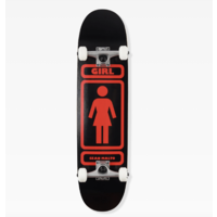 GIRL SEAN MALTO Complete Skateboard 8.0" WR 40 BLACK/RED