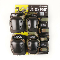 187 KILLER PADS Junior Six Pack Skateboard Pads CAMO