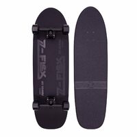 Z-FLEX SKATEBOARD COMPLETE JAY ADAMS SHADOW LURKER 9.5" BLACK ZFLEX COMPLETE CRUISER DECK