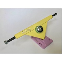 PENNY Longboard 7" Wide Skateboard Trucks PASTEL YELLOW PINK