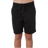 ELEMENT CA Bear Walkshort YOUTH BLACK | cotton shorts