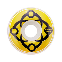 SATORI BIG LINK  54mm 4 PACK WHEELS WHEEL 101A YELLOW