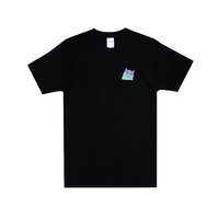 RIP N DIP Lord Nermal RAINBOW POCKET Tee T-Shirt Black Tee New Cat Aus RIPNDIP KINGPIN SKATE SHOP FREE POST AUS