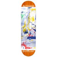 ANTI HERO CHRIS PFANNER SF THEN & NOW 8.06" X 31.8" 14.25'' WB SKATEBOARD DECK NEW FREE GRIP ANTIHERO ANTI-HERO
