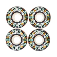 BLIND Round Space V2 52mm Skateboard Wheels NAVY Set of 4