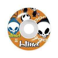 BLIND Random 52mm Skateboard Wheels ORANGE Set of 4
