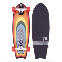 Z-FLEX COMPLETE SKATEBOARD Surf-a-gogo Surfskate Fish ZFLEX Z FLEX surf skate