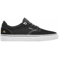 EMERICA SHOES DICKSON BLACK / WHITE / GOLD SKATEBOARD SHOE