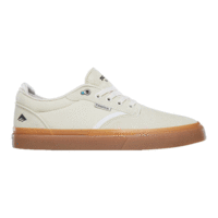 EMERICA SHOES DICKSON WHITE / GUM SKATEBOARD SHOE