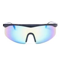 HAPPY HOUR - Fire Birds Sunglasses Black/ Yellow Mirror Burst