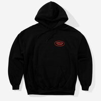 CRAWLING DEATH SPEAK OF THE DEVIL HOOD HOODY BLACK RED