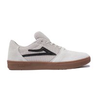 LAKAI SHOES BRIGHTON WHITE / GUM SUEDE MS221-0257-B00 / WHTGS