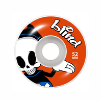 BLIND - REAPER CHARACTER 52mm 99A Skateboard Wheels RED Set of 4