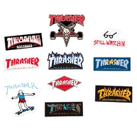 THRASHER MAGAZINE STICKER PACK 10 STICKERS