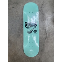 KINGPIN SKATEBOARD DECK HAZY DEEDS MINT GREEN ASST SIZES FREE GRIP