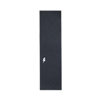 SUNDAY HARDWARE SKATEBOARD GRIPTAPE BLACK LIGHTNING LOGO DIE CUT PERFORATED 9 X 33
