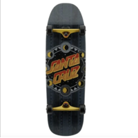 SANTA CRUZ COMPLETE SKATEBOARD 9.75" X 32.6" PHASE DOT SHAPED Skateboard Complete CRUISER