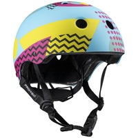 PRO-TEC HELMET JUNIOR CLASSIC FIT CERTIFIED  80's Pop YOUTH SIZE PROTEC 80s Pop