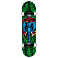 Powell Peralta MIKE VALLELY COMPLETE SKATEBOARD 8.0" ELEPHANT green BIRCH Bones Brigade Reissue skateboard deck