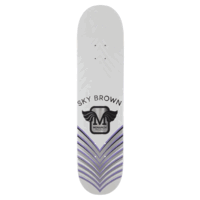 MONARCH PROJECT - SKY BROWN HORUS PURPLE SKATEBOARD DECK 7.75" X 31.1" FREE SHIPPING