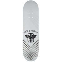 MONARCH PROJECT - SKY BROWN HORUS SILVER SKATEBOARD DECK 8.0" X 31.6" FREE SHIPPING