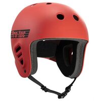 PROTEC HELMET FULL CUT MATTE BRIGHT RED CLASSIC SKATE PRO-TEC PRO TEC