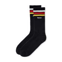 BUTTER GOODS BLACK STRIPE SOCKS SOCK Buttergoods