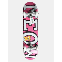 MEOW SKATEBOARD COMPLETE 7.5" X 31" MEOW LOGO GIRLS SKATEBOARD PINK